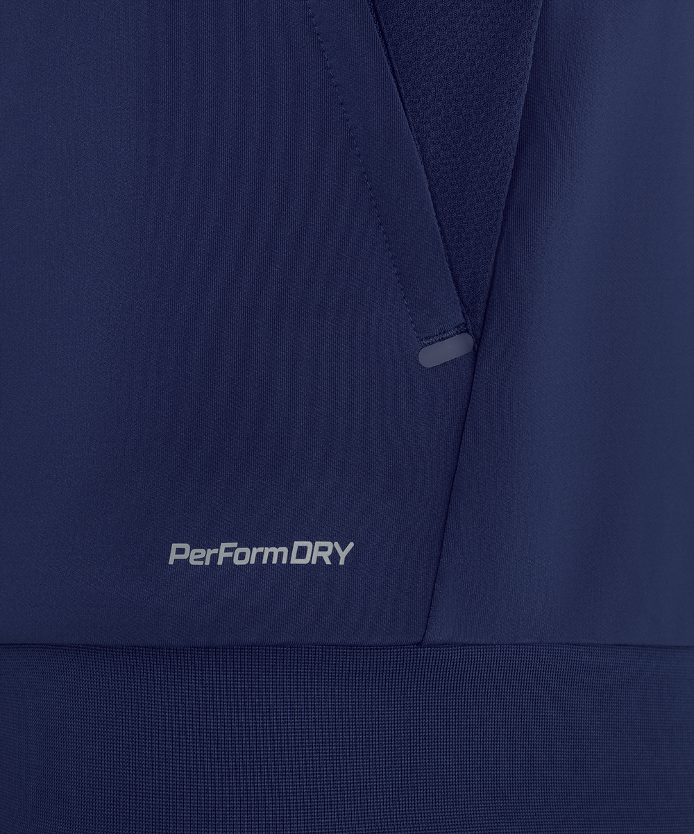 Джемпер тренировочный на молнии JÖGEL PREMIER PerFormDRY Training FZ Jacket, темно-синий
