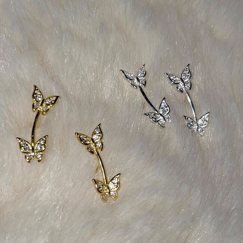 Серьги "Butterfly Leafs"
