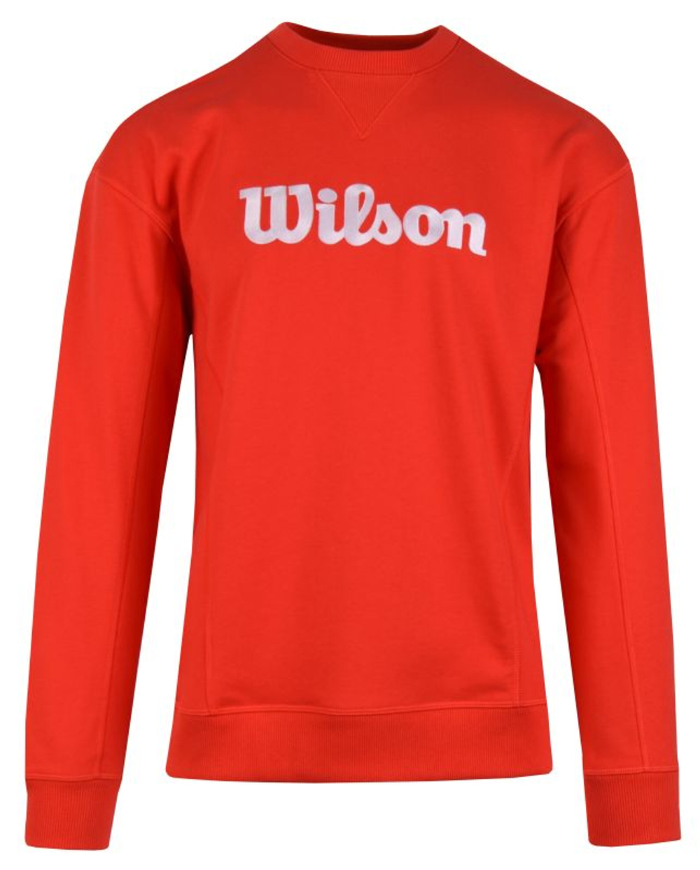 Мужская теннисная толстовка Wilson Team Script Crewneck