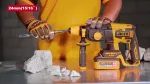 Аккумуляторный перфоратор BL INGCO CRHLI20248 — вставляет зубило для работы