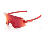Спортивные очки с диоптриями 100% SLENDALE Campari Translucent Red - HiPER Fire Red Mirror Lens