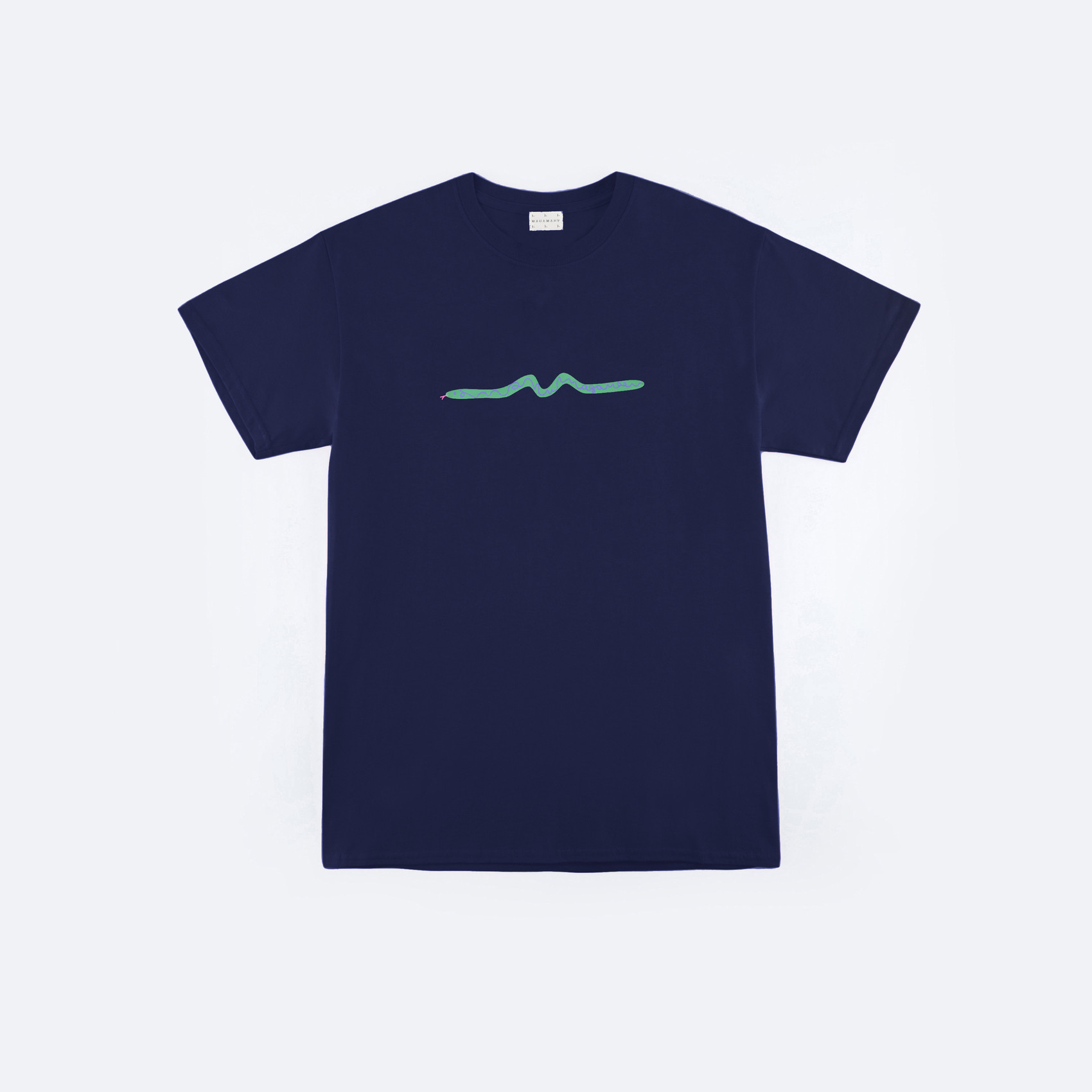 Футболка Magamaev Snek t-shirt (blue) артикул: - купить в магазине Дайс