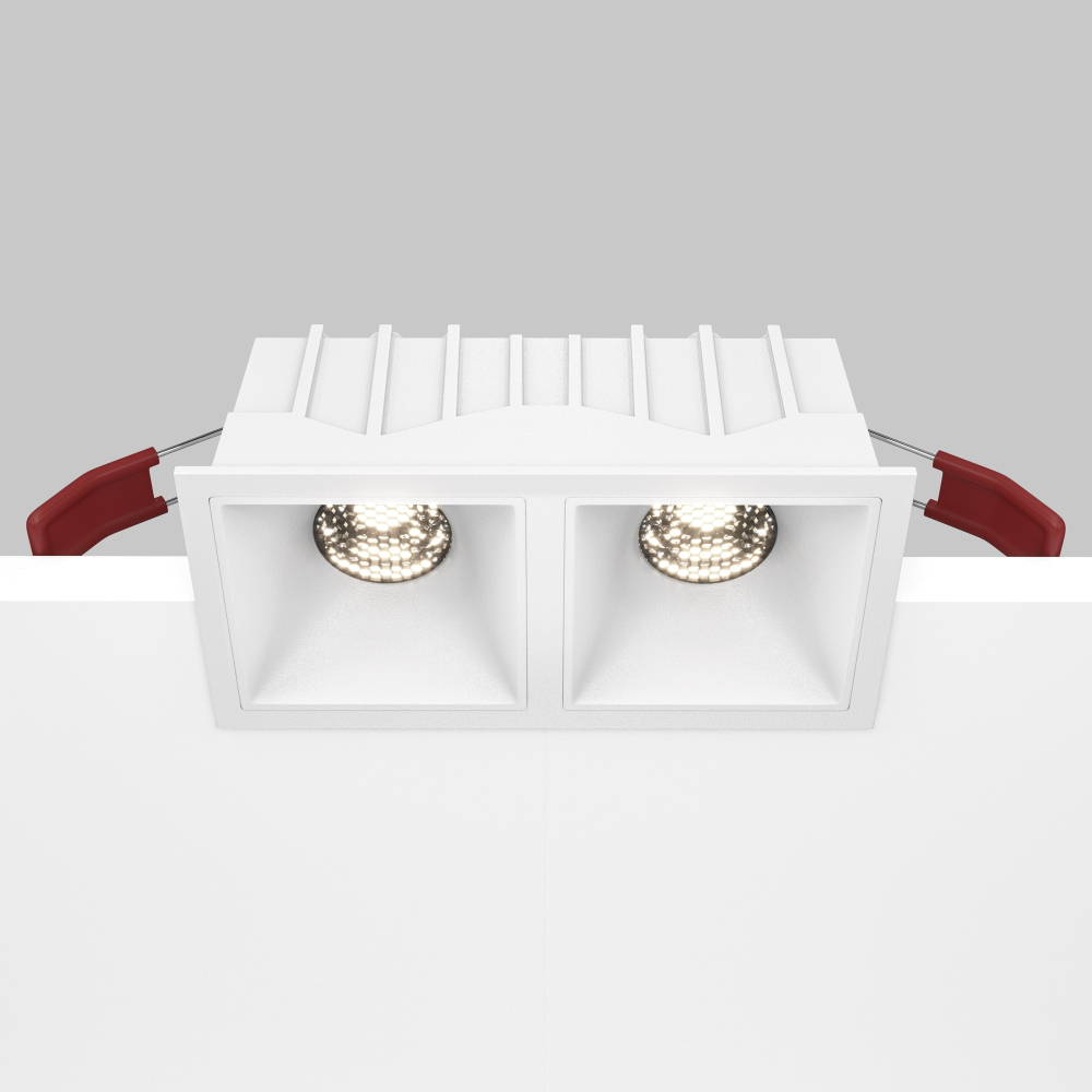 Встраиваемый светодиодный светильник Maytoni Alfa LED DL043-02-10W4K-SQ-W