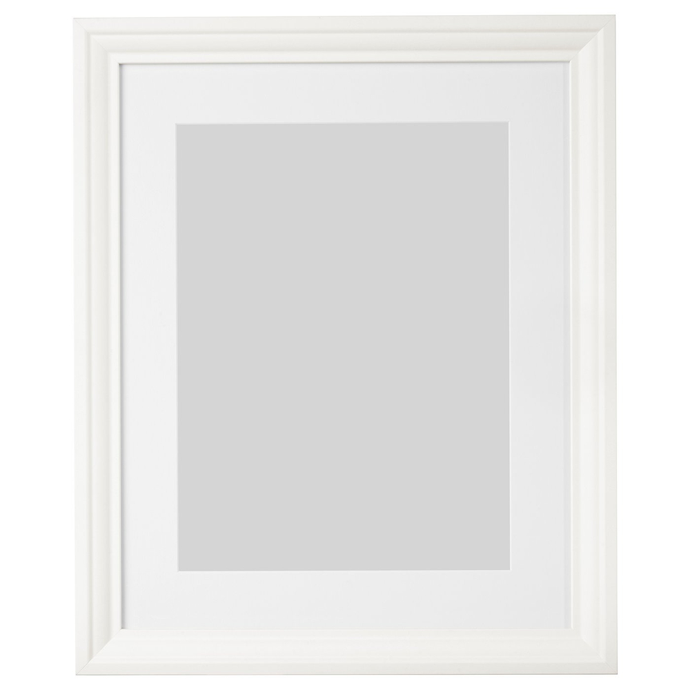 IKEA EDSBRUK  (ИКЕА ЕДСБРУК)  -  Рамка - белая 40x50 см