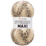 Пряжа YarnArt (ЯрнАрт) Everest Maxi / уп.3 мот. по 200 г, 134 м, 8022 меланж