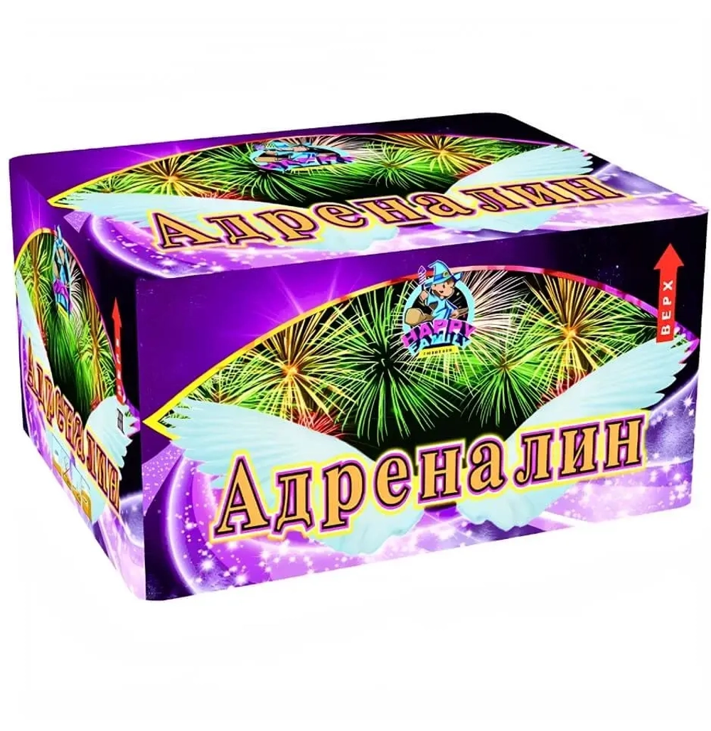 Батарея салютов Adrenalin (FP-B313) от Фаворит Пиро Групп, 105 выстрелов, 30 мм