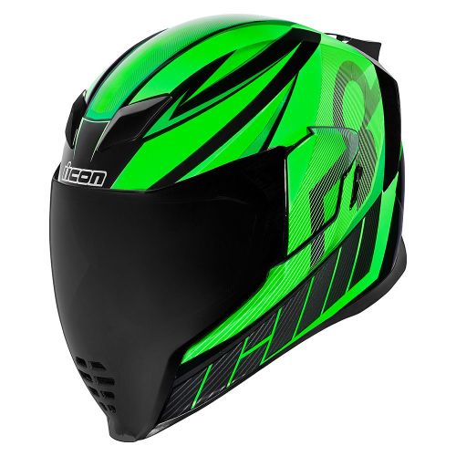 Купить Мотошлем Интеграл Icon Airflite QB1 / Зеленый