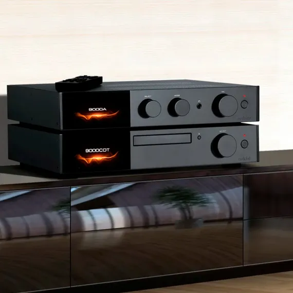Audiolab 9000A and 9000CDT Bundle Black