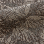 Шерстяная портьерная ткань «Botanical Shadow» — натуральная шерсть с крупным растительным узором для штор от пола до потолка