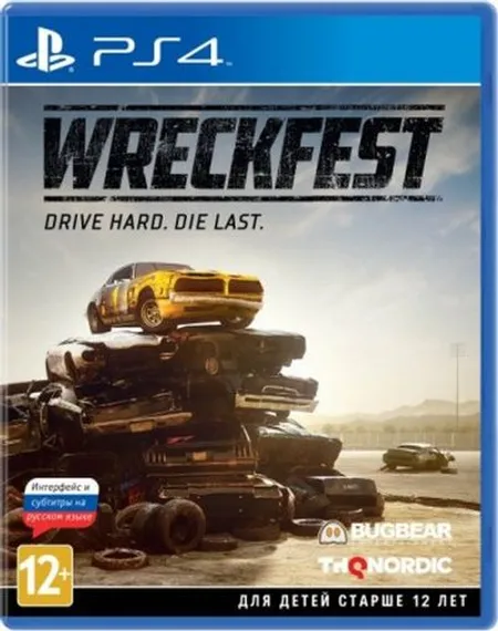 PS4 Wreckfest (Новый, Русские субтитры, CUSA-08652)