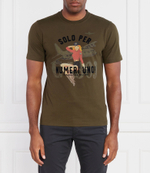 Футболка Aeronautica Militare - оливковый(TS2131J584)