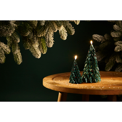 Свеча декоративная 11.8см Tkano New Year Essential Festive flame