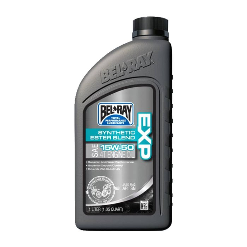 Bel-Ray, EXP semi-synthetic motor oil 15W-50. 1L