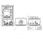 Котел настенный газовый конвекционный 10 кВт двухконтурный Heatluxe NGB210 Navien PNGB2100010L001