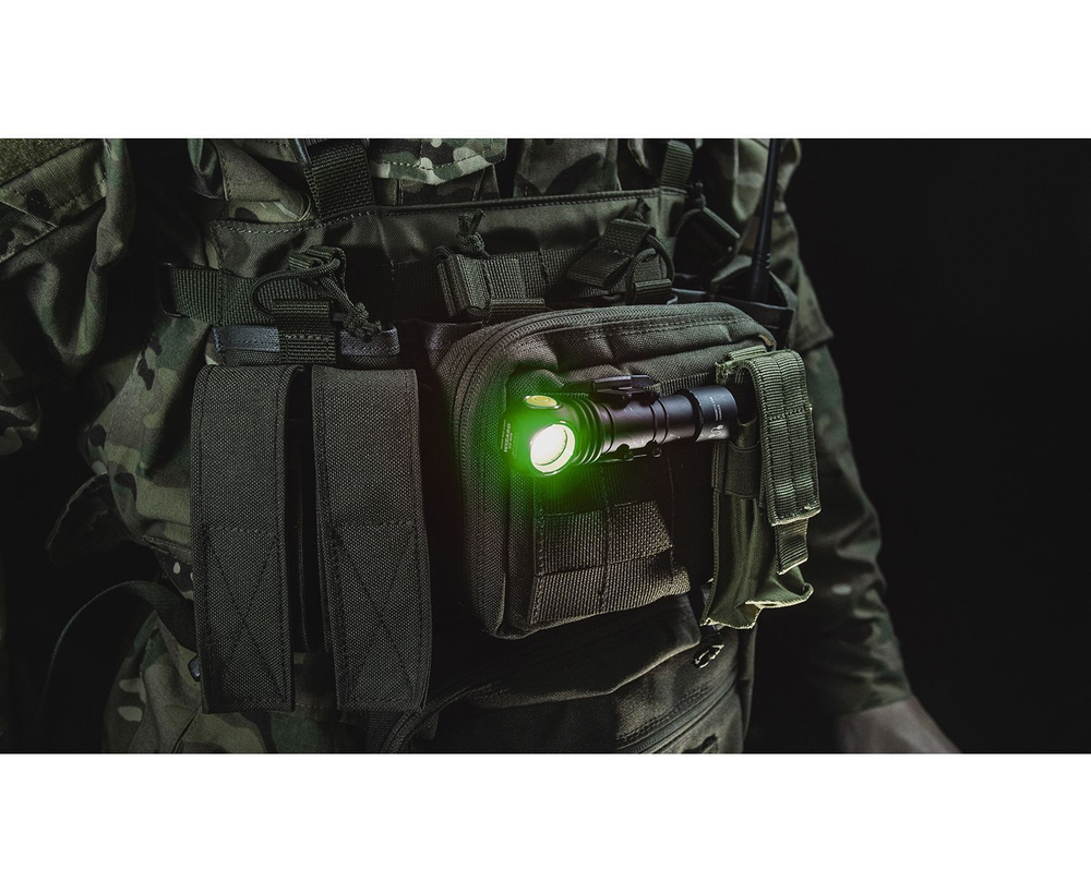 Фонарь Armytek Wizard C2 WG Magnet USB Белый/зелёный