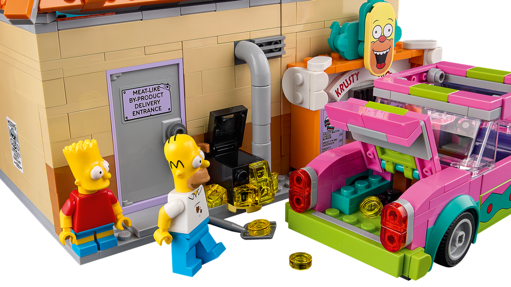 Конструктор Лего Иконс Симпсоны Красти Бургер 10352 | LEGO Icons Krusty Burger 10352 коллекционная модель 1635 дет 18+