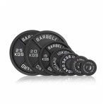 Диск 51 мм. чугунный окрашенный 25 кг, VictoryFit VF-SC512500