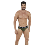Мужские трусы брифы хаки Clever URI BRIEF 103610 (Размер: M) (Цвет: хаки)