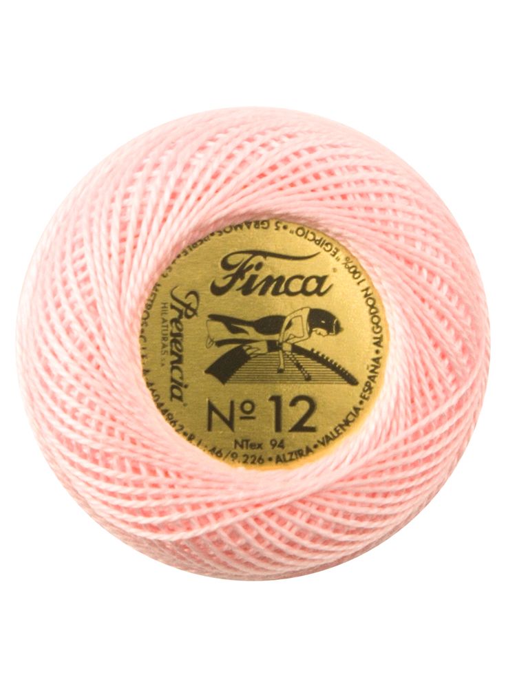 Мулине Finca №12 Perle (Жемчужное), цв. 1724 / 1 мот. х 53 метра