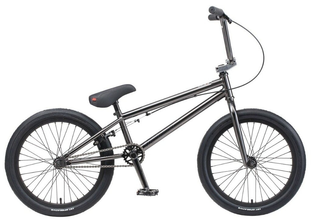 Велосипед BMX TechTeam Millennium (2020) black chrome 20.5" (требует финальной сборки)