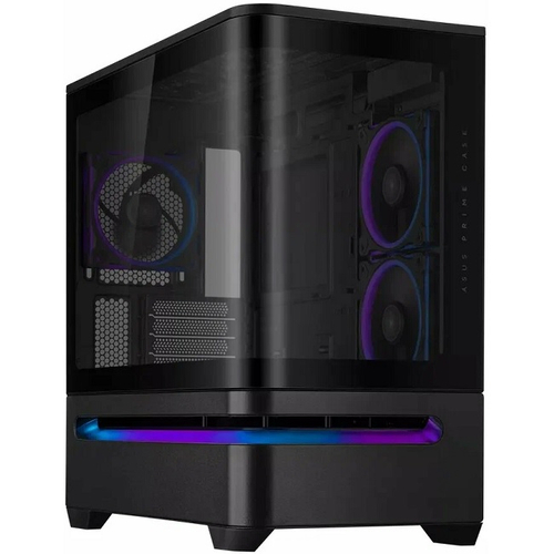 Корпус Mini-Tower ASUS PRIME AP202 TG ARGB Black, Micro-ATX (90DC00P0-B19000)
