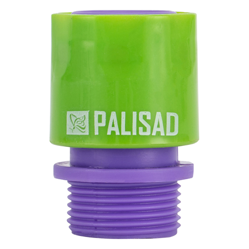 Соединитель быстросъемный, наружная резьба 3/4 Palisad, 66175