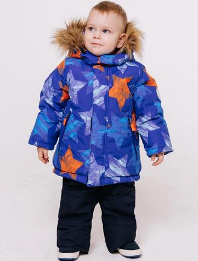 Комплект зимний для мальчика "Рой" оранжевый р.98-56 (Batik)