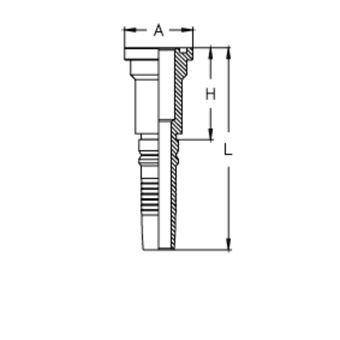 Фитинг DN 25 SFL 1.1/4 50.8 Interlock