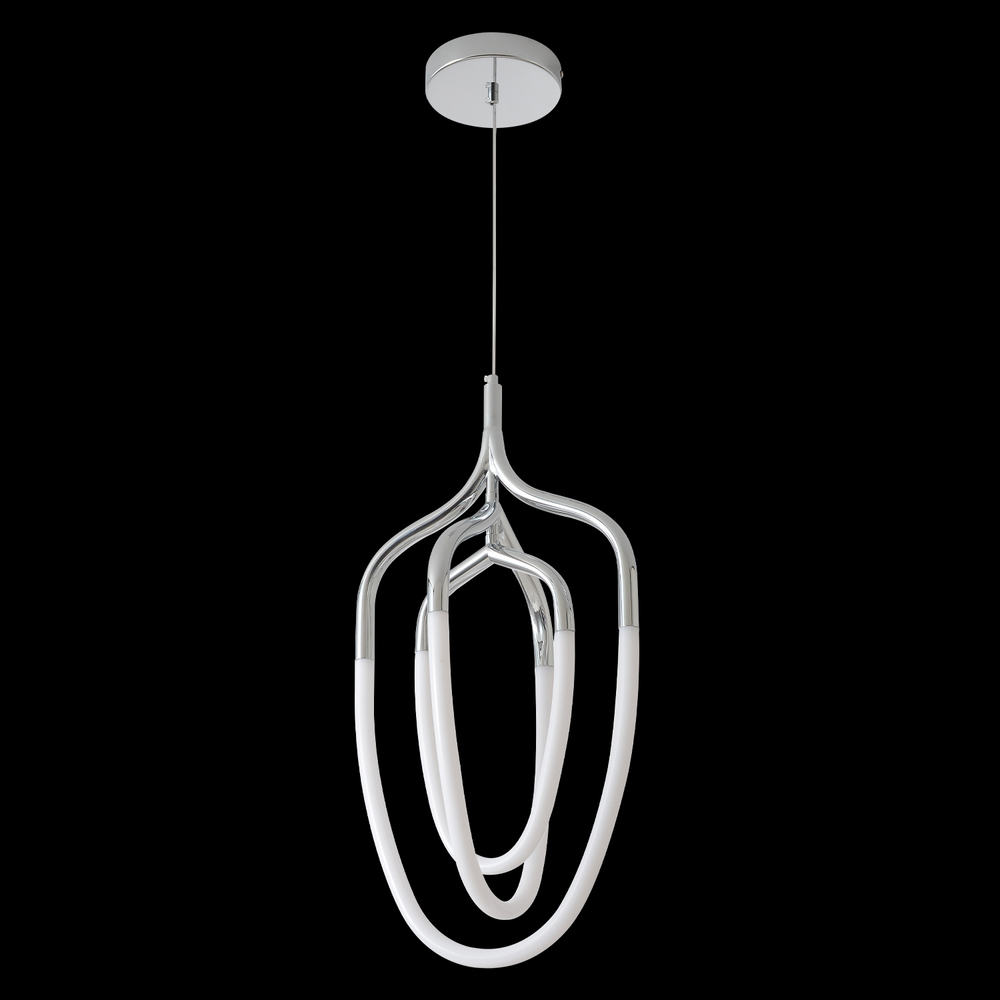 Подвесной светодиодный светильник Crystal Lux PERA SP50W LED CHROME