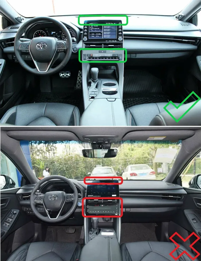Магнитола для Toyota Avalon 5 2018-2022 (большая рамка) - FarCar BM10-2K-9702 монитор 10.36" 2K QLED на Android 14, Быстрая, CarPlay, 4G SIM-слот