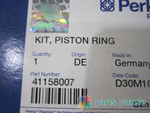 Кольца поршневые / KIT, PISTON RIN АРТ: 41158007