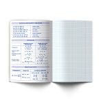 Тетрадь со справочным материалом Остров легенд, сплошной лак, A5+ 48 л. на скобе 65 г/м², белизна 100 %, 10 шт, клетка, 01310 Остров легенд Алгебра, Светоч Т143