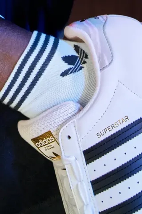 Носки adidas Trefoil Ankle 3 Pairs - белый