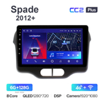 Teyes CC2 Plus 9"для Toyota Spade 2012+