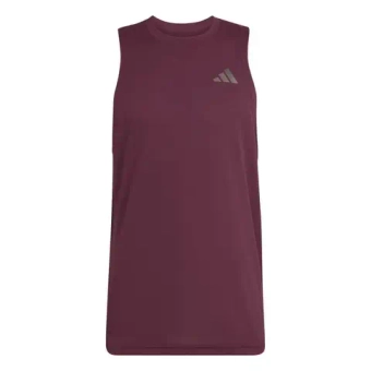 Мужская теннисная футболка Adidas Sleeveless - maroon