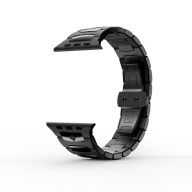 Ремешок для Apple Watch 49/46/45 - ROYAL II Чёрный/Сталь