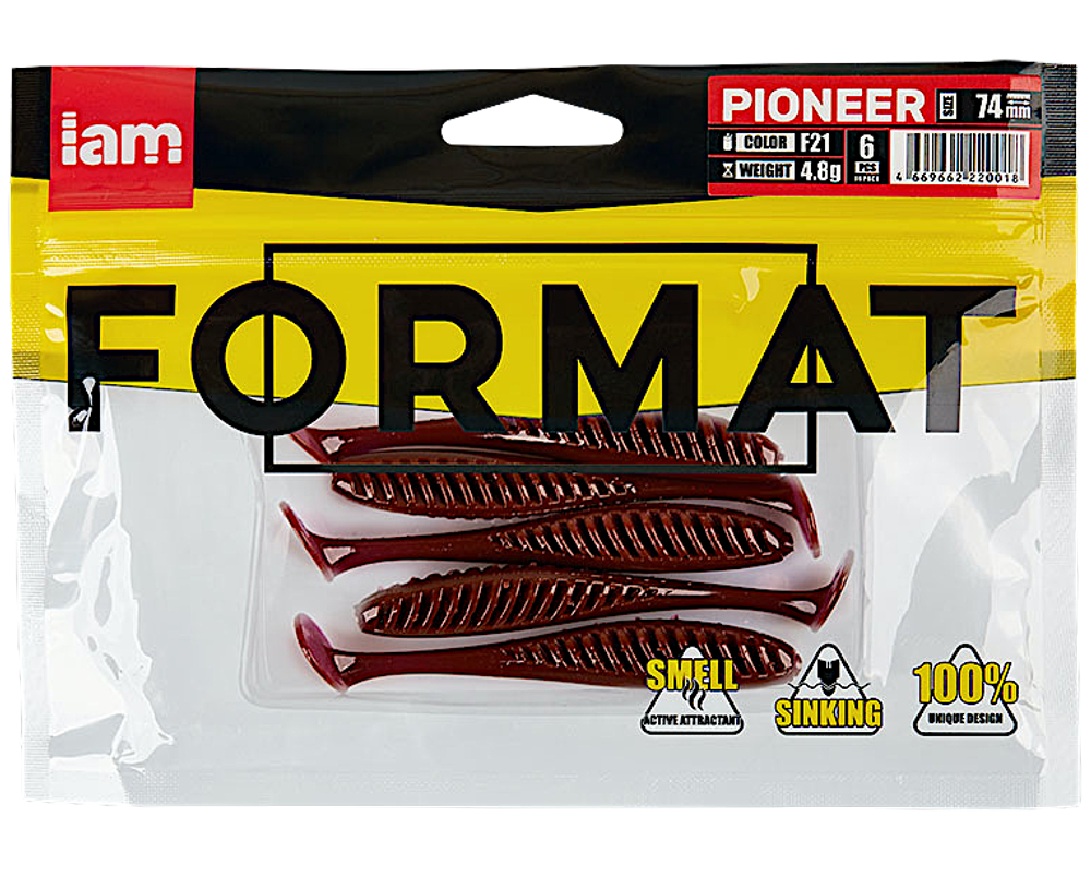 Мягкая приманка IAM Format Pioneer 100мм 7г -