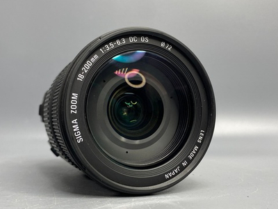 Sigma AF 18-200mm f/3.5-6.3 DC Canon нерабочая диафрагма