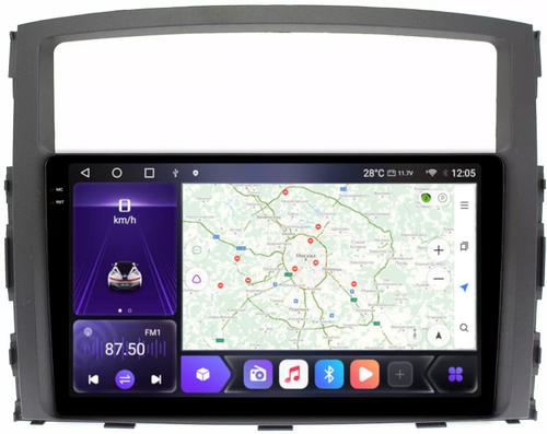Магнитола для Mitsubishi Pajero 4 2006-2022 - Kuberg OL-9566 QLed+2K, Android 12, Быстрая, CarPlay, 4G SIM-слот