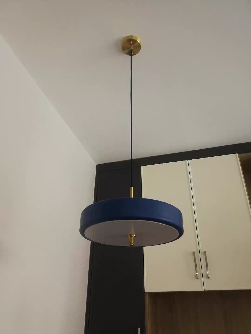 Pendant design lamp Revolve by Bert Frank (Blue)