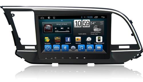 Магнитола для Hyundai Elantra 2016-2018 - Kuberg KR-9027-T8 на Android 9, и