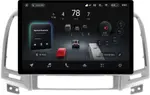 Магнитола для Hyundai Santa Fe 2 CM 2006-2012 (рамка серебро) - Teyes CC4-PRO монитор 13" 2K QLED на Android 13, Быстрейшая, Snapdragon 778G, ИИ, CarPlay, DSP, 4G SIM-слот