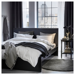 IKEA NATTJASMIN  (ИКЕА НАТТЙАСМИН)  -  Пододеяльник и 2 наволочки - белый 200x200/50x60 см