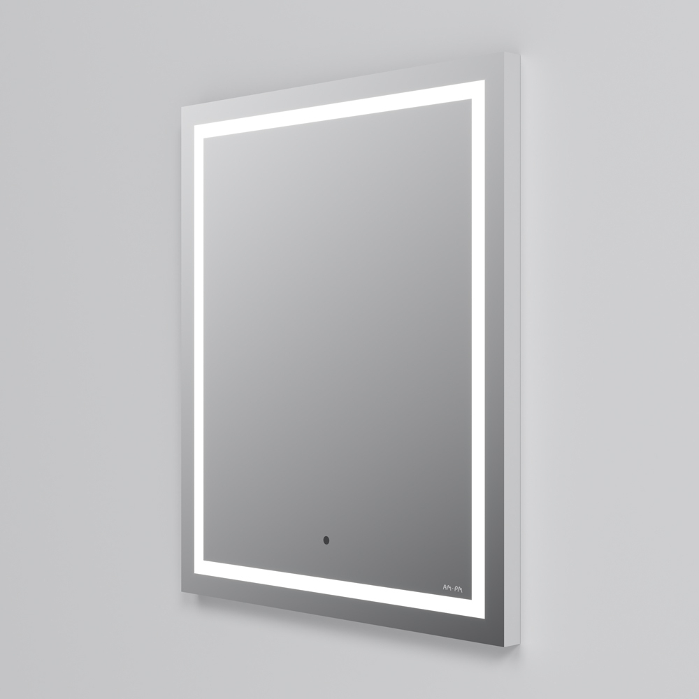 Универсальное зеркало настенное с контурной LED-подсветкой, 60 см AM.PM Gem M91AMOX0601WG
