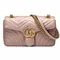 Мини-сумка на плечо Gucci GG Marmont из стеганой кожи