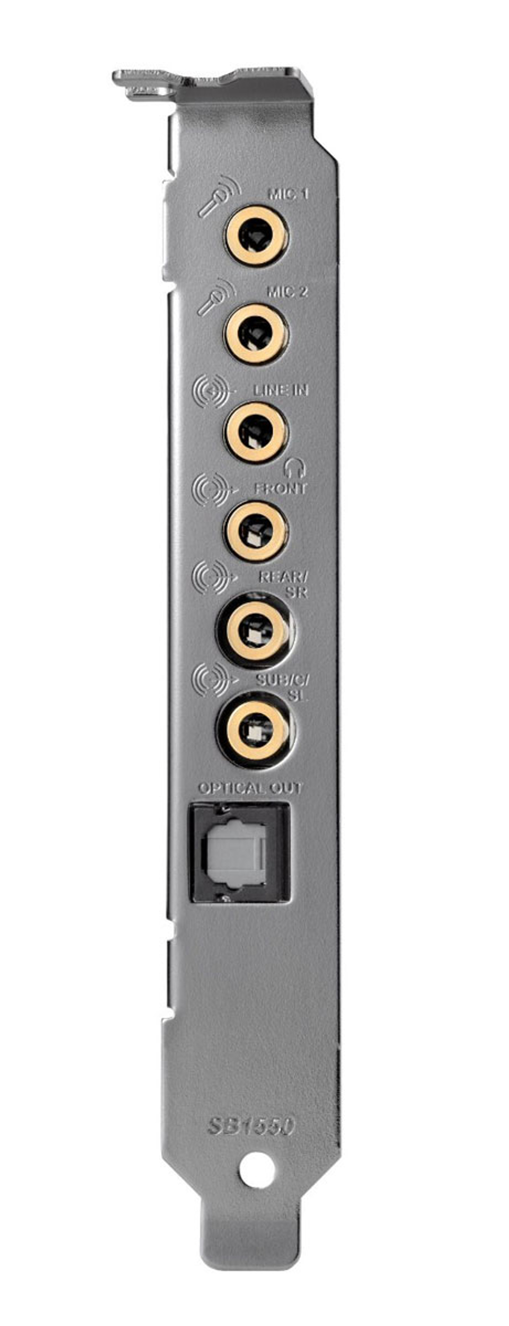 Звуковая карта Creative Sound Blaster Audigy RX для шины PCIe