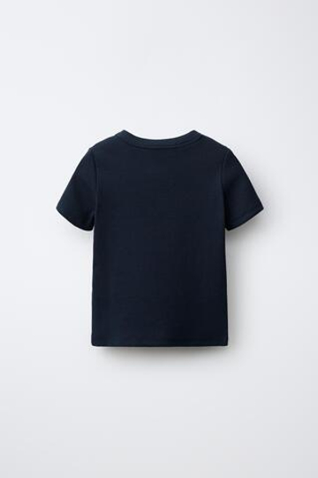 ZARA - FRUIT OF THE LOOM™ ФУТБОЛКА С ВЫШИВКОЙ, ТЕМНО-СИНИЙ
