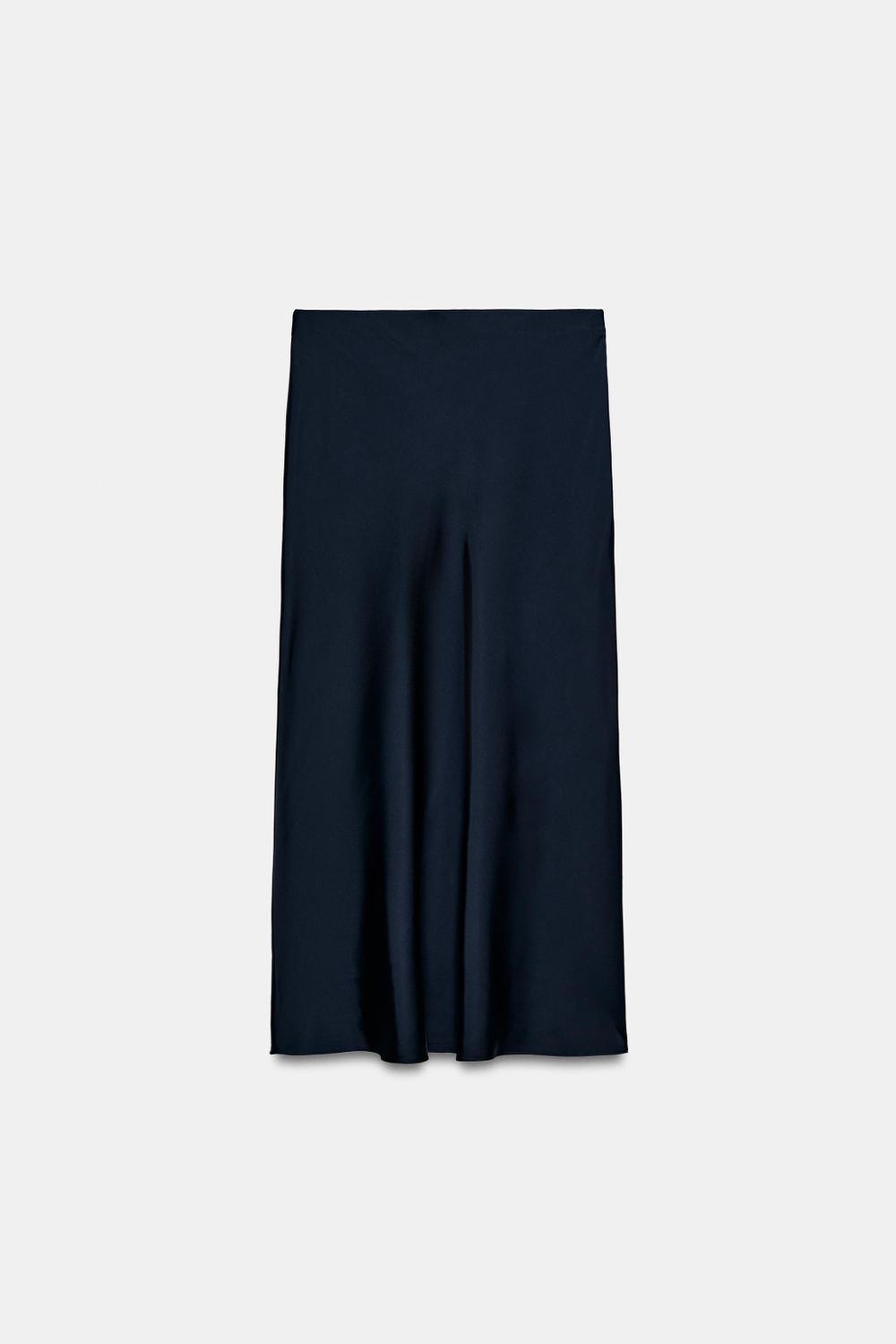 АТЛАСНАЯ ЮБКА МИДИ В ГОРОШЕК — ZARA