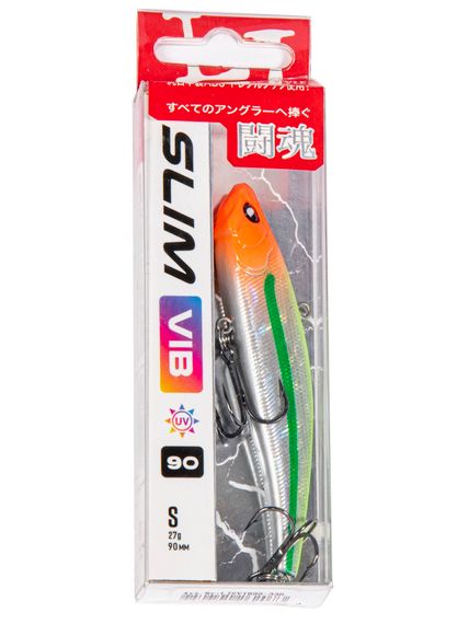 Воблер тонущий вертикальный LJ Pro Series SLIM VIB S 90.00/336