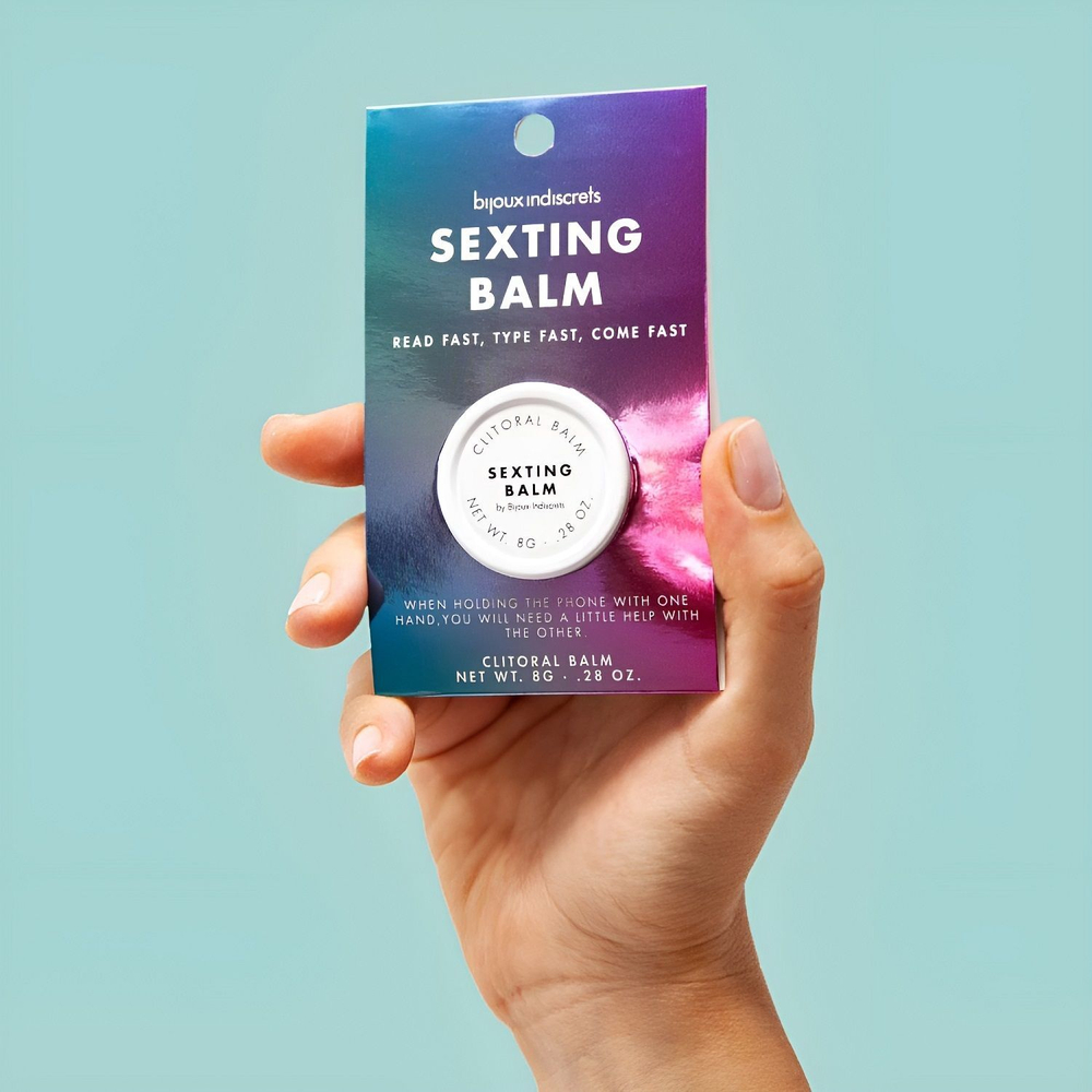 Возбуждающий бальзам для клитора Sexting Balm с ароматом пряного имбиря, коллекция CLITHERAPY